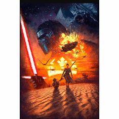 Ignacio RC Limited Edition Star Wars Canvas Giclee:"Echoes of the Force"