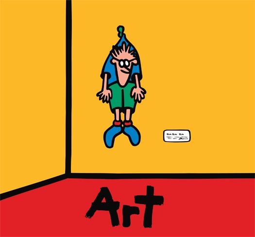 Ileana Grimm Giclee on Canvas: "Art"