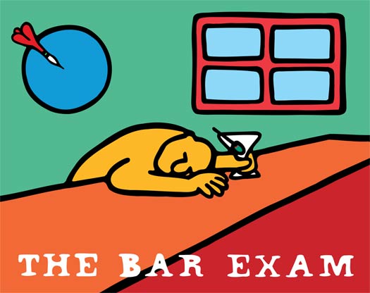 Ileana Grimm Giclee on Canvas: "Bar Exam"