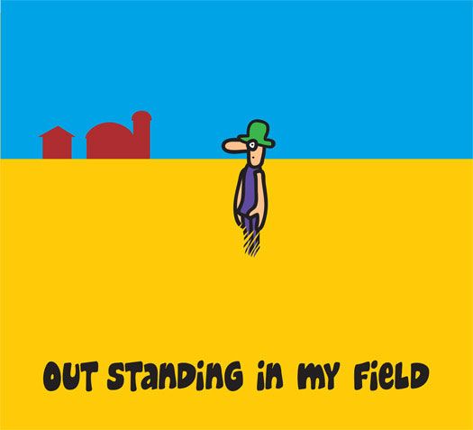 Ileana Grimm Giclee on Canvas: "Out Standing In My Field"