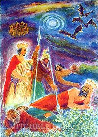 Ira Moskowitz Limited Edition Lithograph on Paper:"Song of Songs IV"