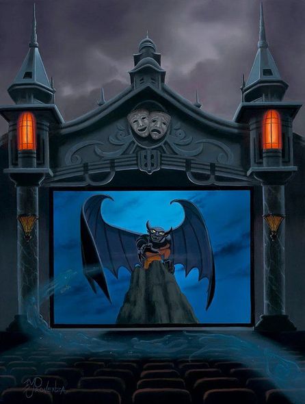 Michael Provenza Signed Disney Ltd Ed Gallery Wrap Canvas:"Theater of Illusion"