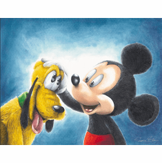 Sophie Ellen Signed Disney Ltd Ed Gallery Wrap Canvas:"Friends Forever"