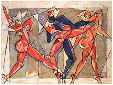Isaac Kahn Limited Edition Serigraph:"The Dance"