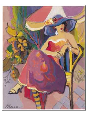 Isaac Maimon Limited Edition Serigraph:"Jasmine (Twilight Time Suite)"