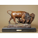 Isidore-Jules Bonheur Handcrafted Solid Bronze Sculpture:"Bull and Bear"