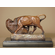Isidore-Jules Bonheur Handcrafted Solid Bronze Sculpture:"Bull and Bear"
