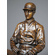 Isidore-Jules Bonheur Handcrafted Solid Bronze Sculpture:"Racehorse and Jockey"