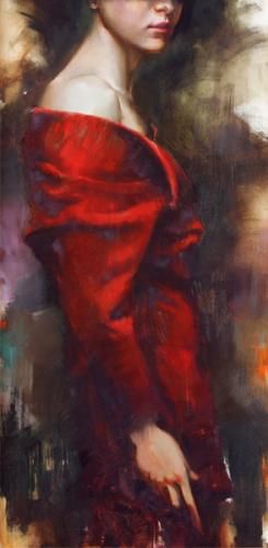 Ivan Alifan Hand Signed and Numbered Limited Edition Artist Embellished Canvas Giclee: "Blur"