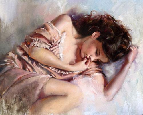 Ivan Alifan Hand Signed and Numbered Limited Edition Artist Embellished Canvas Giclee: "Fallen From The Sky"