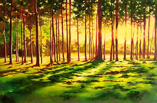 Ivan Alifan Hand Signed and Numbered Limited Edition Artist Embellished Canvas Giclee: "The Sun Will Sing To You"