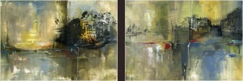 Ivan Alifan Hand Signed and Numbered Limited Edition Artist Embellished Canvas Giclee: "Vintage Italy 3"