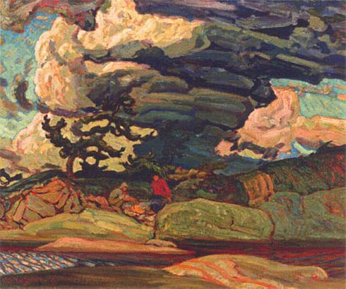 J.E.H. MacDonald Open Edition Giclee on Paper:" The Elements " J.E.H. MacDonald Open Edition Giclee on Paper:" The Elements "