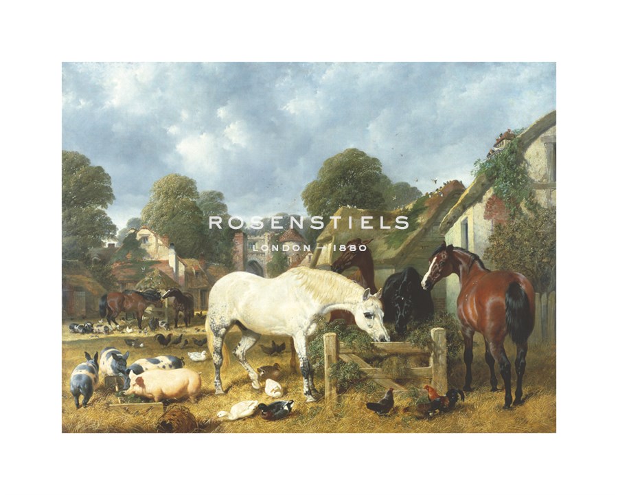 J.F. Herring Senior Hand Numbered Limited Edition Print on Paper :"In The Paddock"