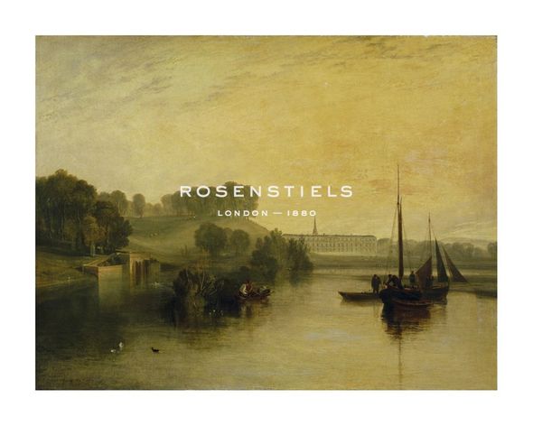 J.M.W. Turner Hand Numbered Limited Edition Print on Paper :"Petworth, Sussex, The Seat of the Earl of Egremont"