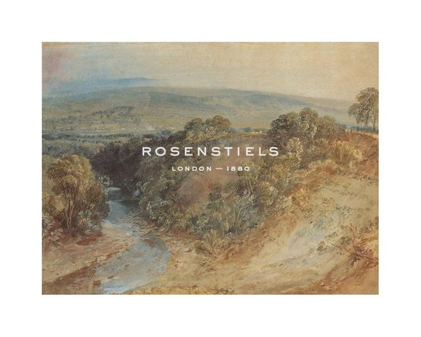J.M.W. Turner Hand Numbered Limited Edition Print on Paper :"Valley of the Washburn"