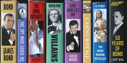 J. Scott Nicol limited edition gicl&eacute;e on canvas:"50 Years of Bond"
