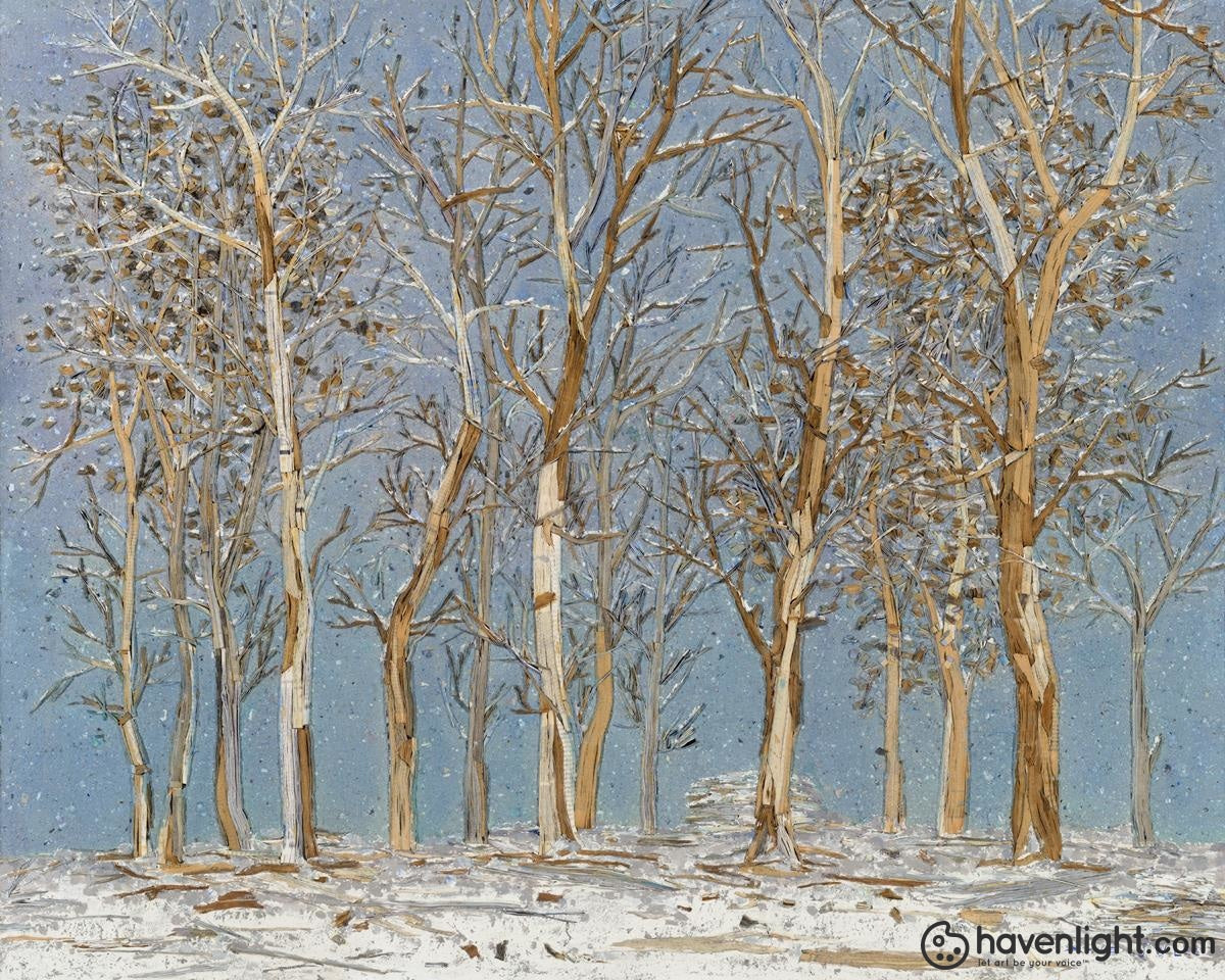 Impression Toile Fine Hugo Simberg - Fear In The Woods, Réalisme
