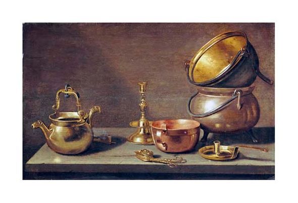 Jacob Willemsz Delff Fine Art Open Edition Giclée:"A Still Life of Kitchenware"