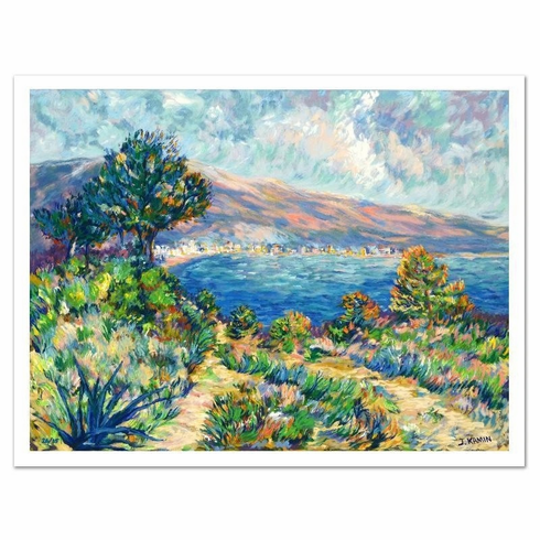 Jacqueline Kamin Limited Edition Serigraph Print: "Laguna Vista" Jacqueline Kamin Limited Edition Serigraph Print: "Laguna Vista"