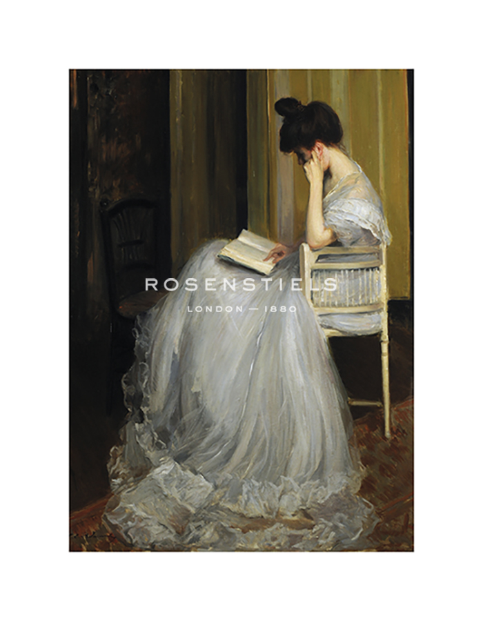Jacques Emile Blanche Hand Numbered Limited Edition Print on Paper :"Mother Reading"