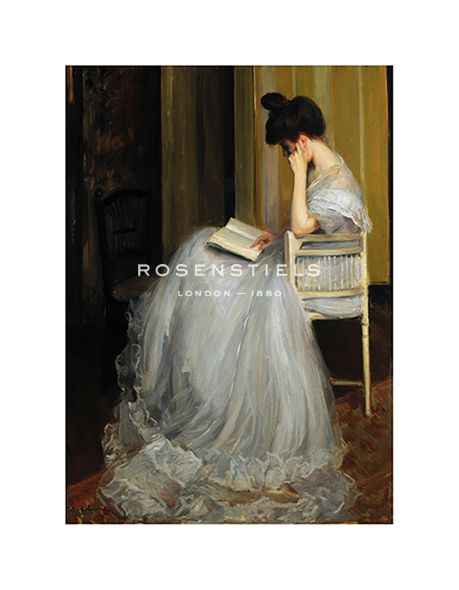 Jacques Emile Blanche Hand Numbered Limited Edition Print on Paper :"Mother Reading"