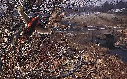 JAMES A MEGER 24X16 Secondary Market Art: "PAST IS PRESENT"
