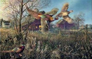 JAMES A MEGER  Secondary Market Art: "GATHERING"