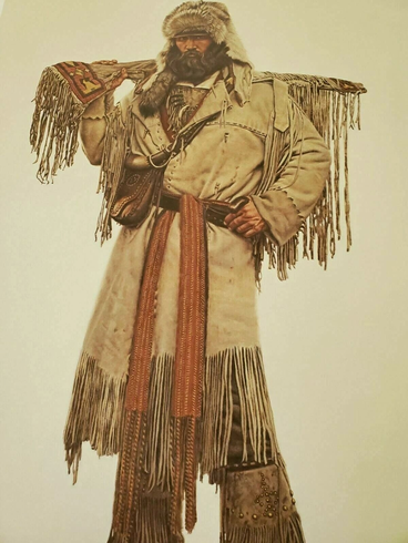 James Bama Signed and Numbered Limited Edition Lithograph: "Mountain Man" James Bama Signed and Numbered Limited Edition Lithograph: "Mountain Man"