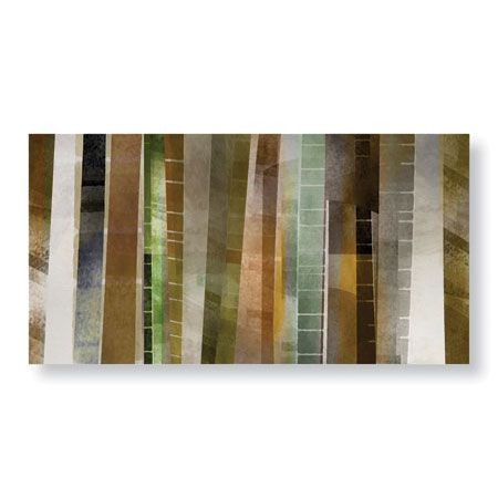 James Burghardt Limited Edition Ready to Hang Giclee on Brushed Aluminum: "Refractions"