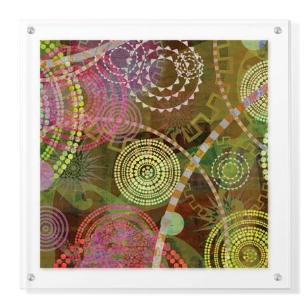 James Burghardt Limited Edition Ready to Hang Giclee on Clear Acrylic: "Hot Wheels I"