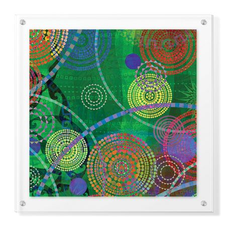 James Burghardt Limited Edition Ready to Hang Giclee on Clear Acrylic: "Hot Wheels IV"