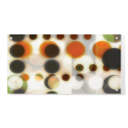 James Burghardt Limited Edition Ready to Hang Giclee on Clear Acrylic: "Marbles"