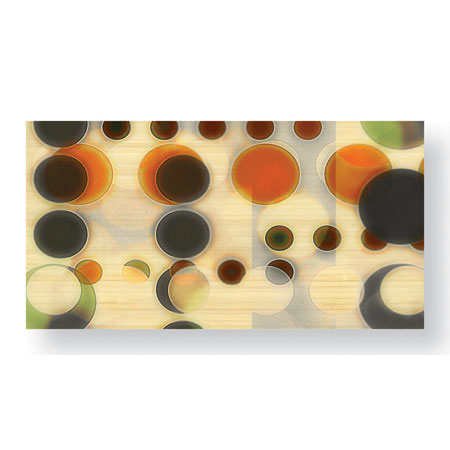 James Burghardt Limited Edition Ready to Hang Giclee on Sustainable Bamboo: "Marbles"