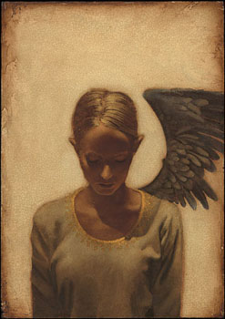 JAMES C CHRISTENSEN 18X11 Secondary Market Art: "SLEEPER LOST DREAMS"