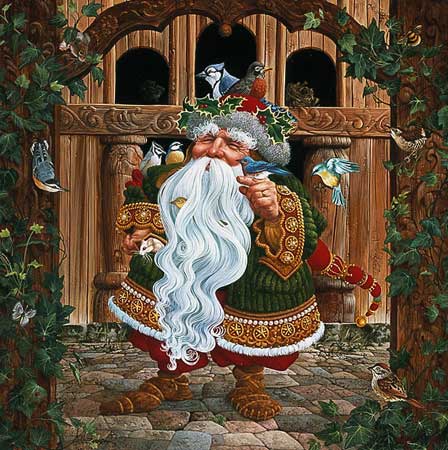 James C. Christensen Limited Edition Print: "Santa's Other Helper"
