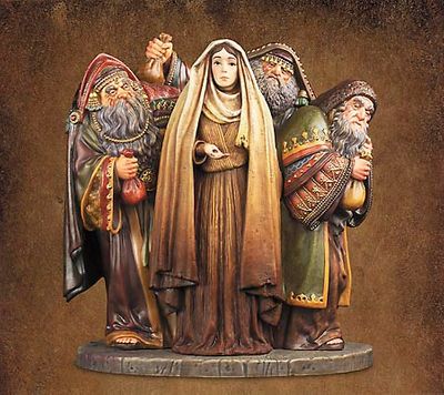 James C. Christensen Limited Edition Sculpture : " The Widow's Mite " James C. Christensen Limited Edition Sculpture : " The Widow's Mite "