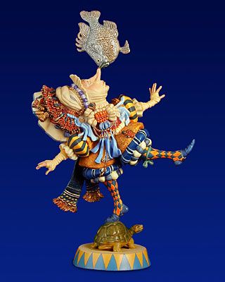 JAMES C CHRISTENSEN  Secondary Market Art: "ANOTHER FISH ACT PORC"