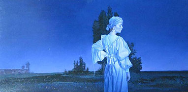 James Christensen Artis Hand Signed and Numbered Limited Edition Canvas Giclee:"Dusk"