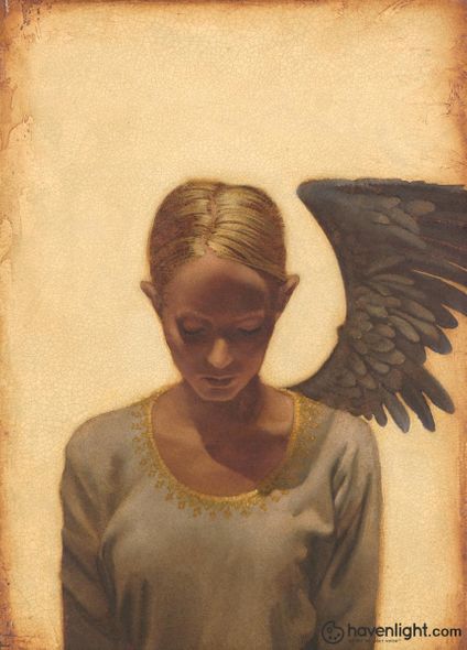 James Christensen Fine Art Canvas Giclee: "Sleeper Lost In Dreams"