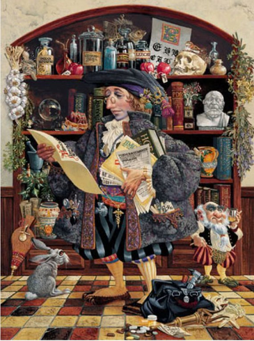 James Christensen Artist Signed Limited Edition Print:"The Oath" 