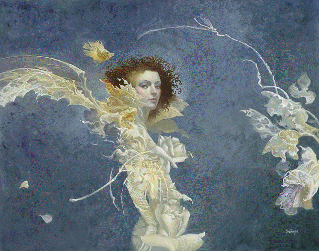 James Christensen Handsigned and Numbered Limited Edition :"Fiona"