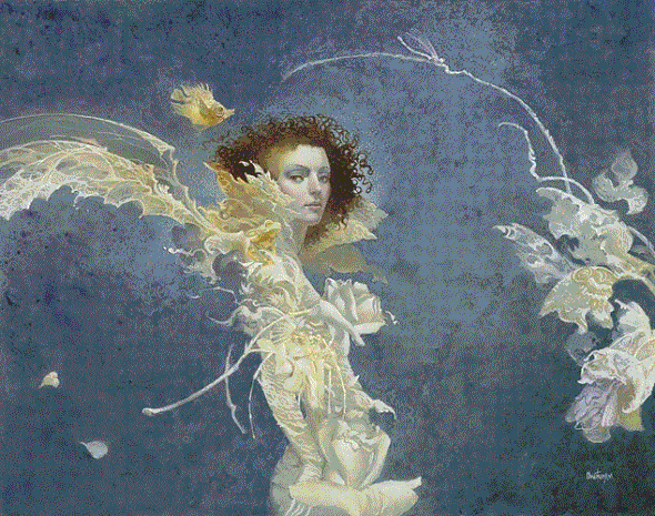 James Christensen Handsigned and Numbered Limited Edition :"Fiona"