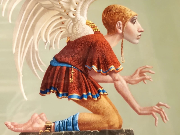 James Christensen Signed and Numbered Limited Edition Lithograph: "Icarus Bound"