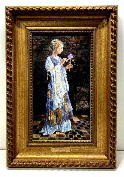 James Christensen Signed Limited Edition  Giclee Canvas: "The Beggar Princess and the Magic Rose."