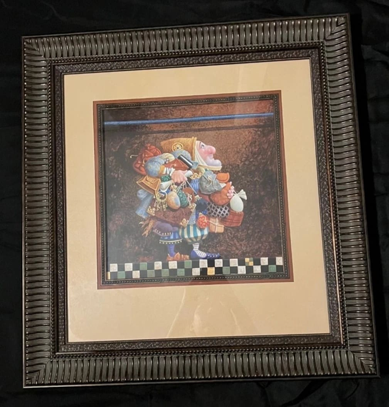 James Christensen Signed Limited Edition Paper: "Hold to the Rod. The Iron Rod"