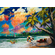 James Coleman Artist Signed Disney Ltd Ed Gallery Wrap Canvas:"Together in Paradise'' "