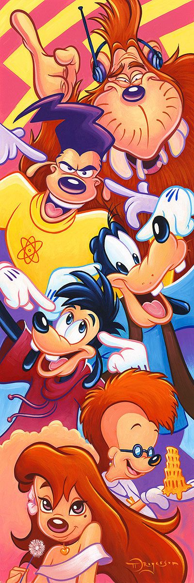 Tim Rogerson Disney Limited Edition Gallery Wrap Canvas Giclee:"The Perfect Cast"