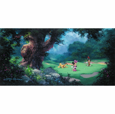 James Coleman Original Art with Free Framing:"On The Green"