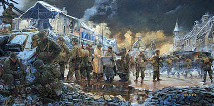 JAMES DIETZ 30X15 Secondary Market Art: "STRATEGY NOVILLE PP"